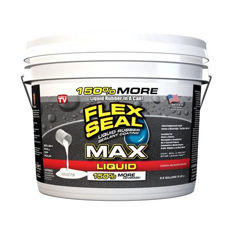 bucket test flex seal|flex seal 2.5 gallon white.